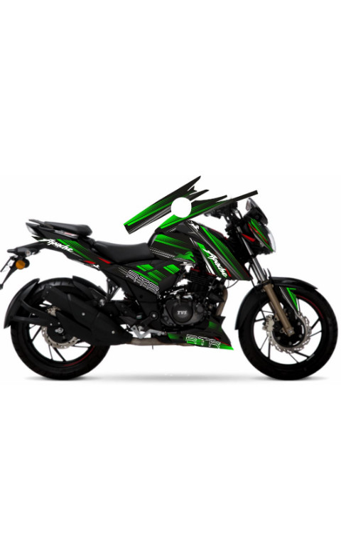 Tvs Apache Rtr 0 Custom Graphics Apache 0 Custom Stickers