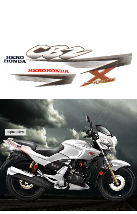 Hero Honda CBZ Xtreme Full Sticker | Hero Honda CBZ Xtreme Full Graphics