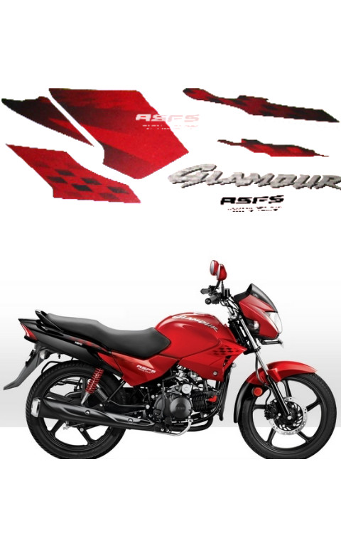 Glamour Red Color Graphics | Glamour Red Color Sticker