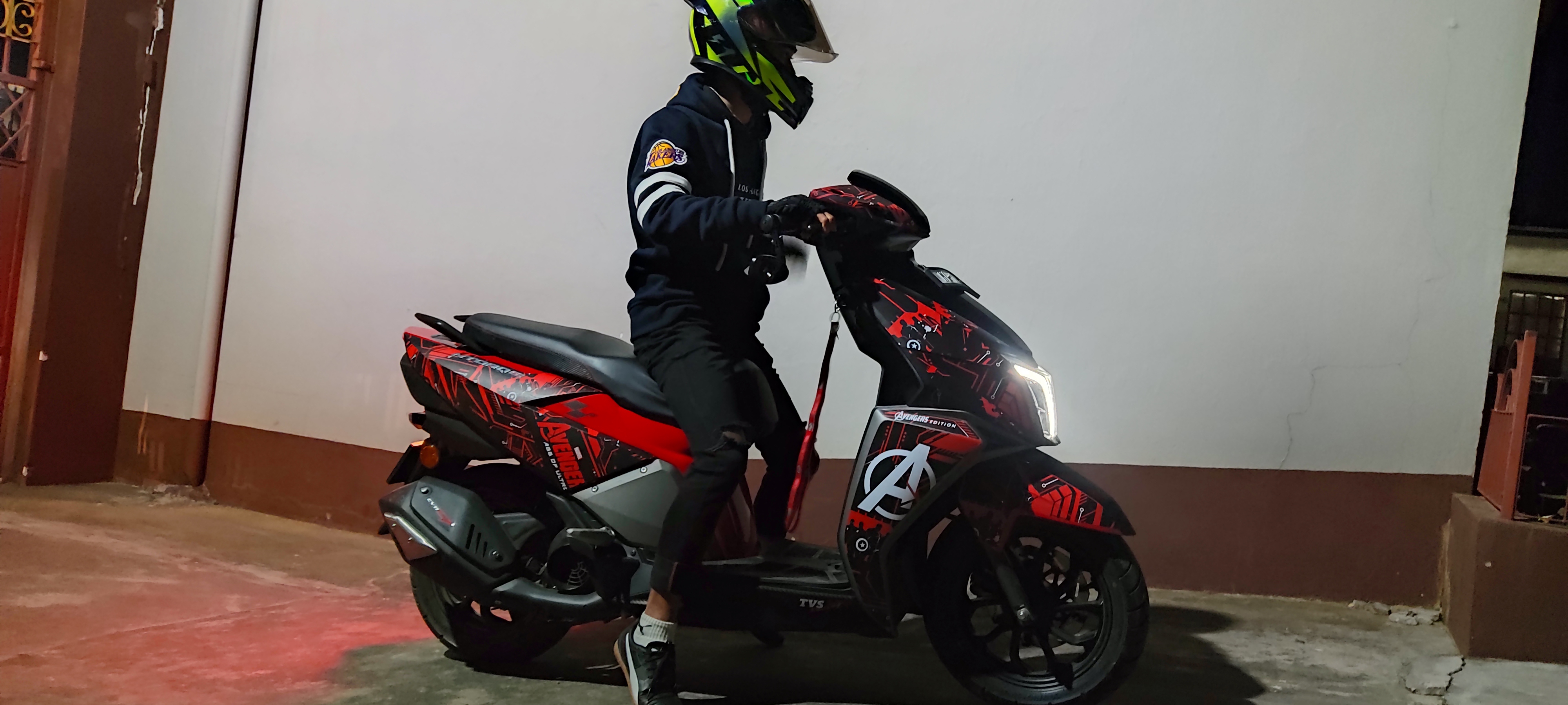 Ntorq Avengers Edition Graphics Combo Offer