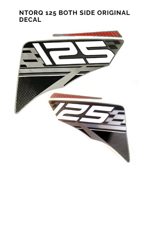 TVS Ntorq 125 Original Graphics Both Side - The stickers