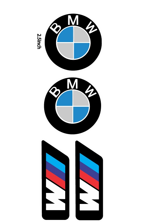 BMW Logo Sticker For Car | BMW M Logo Sticker
