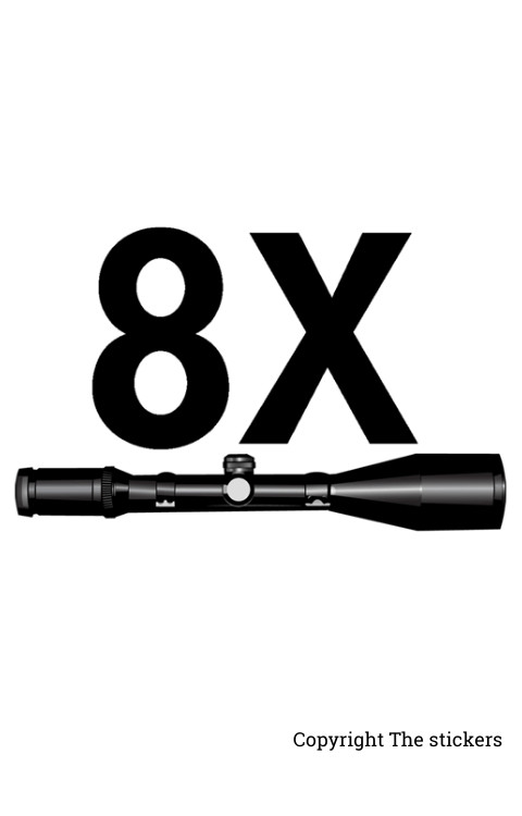 8X PUBG Logo stickers white with Black for mobile, laptop and bike - The Stickers