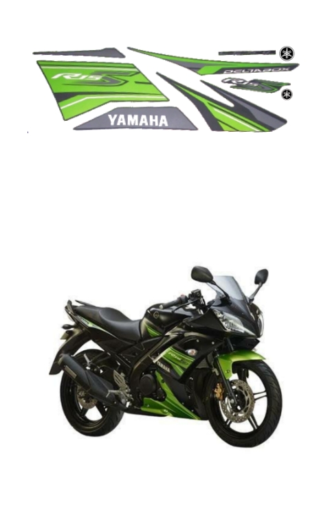 Yamaha r15 v3 Graphics | Yamaha r15 green Stickers
