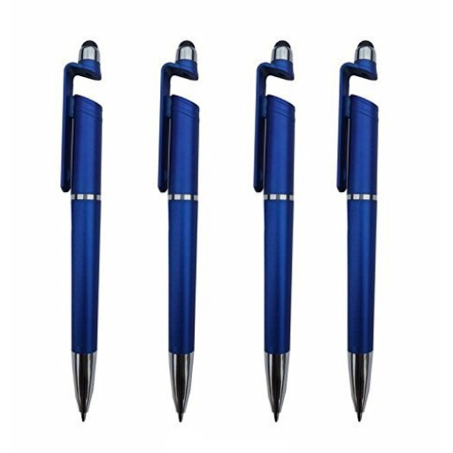 Pen Mobile Stand Matte Blue Color 4 pcs