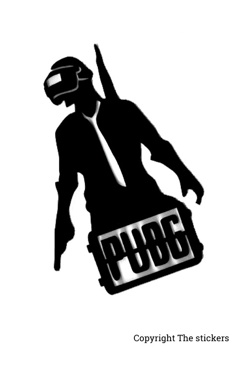 Winner Winner Chicken Dinner PUBG Stickers 2.0 x 3.5inch - The Stickers,pubg,pubg stickers,stickers,vinyl stickers,PUBG title Stickers,