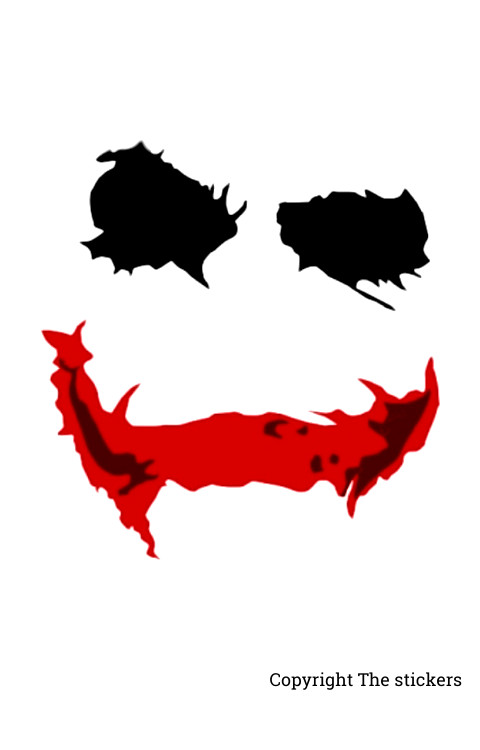 joker mask stickers,stickers,the stickers,Joker,Joker  stickers,bike stickers,mahakal bike stickers,mobile stickers