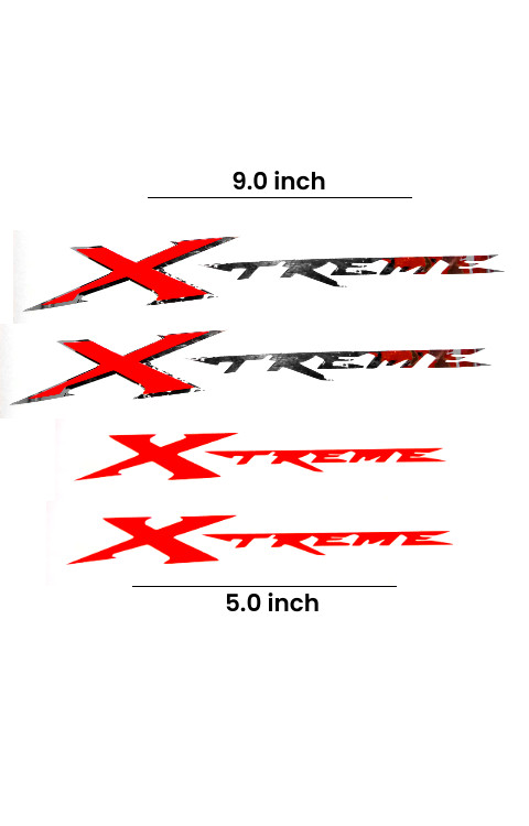 CBZ Xtreme Mettalic Logo Sticker with Shocker - The stickers