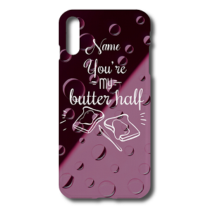 You are my butter half text phonecase