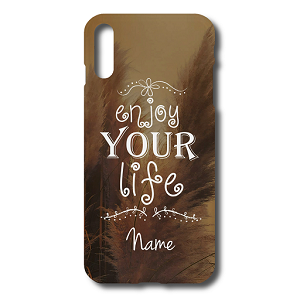 Enjoy your life text phonecase